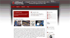 Desktop Screenshot of affiliatedtemphelp.com